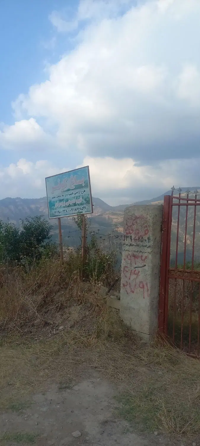 زمین باغی با سند شش دانگ و مجوز خانه باغ