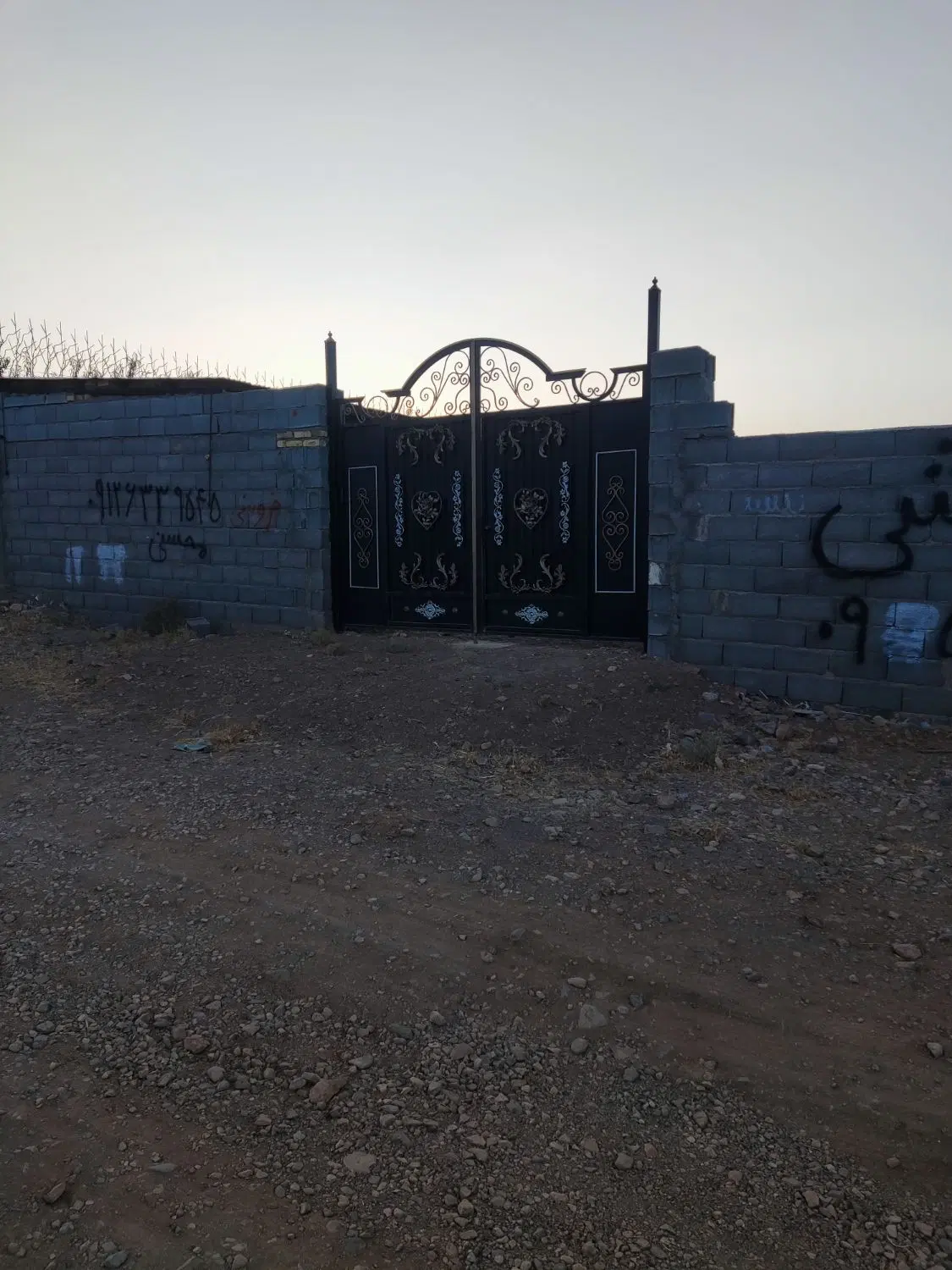 زمین مسکونی روستای ورده