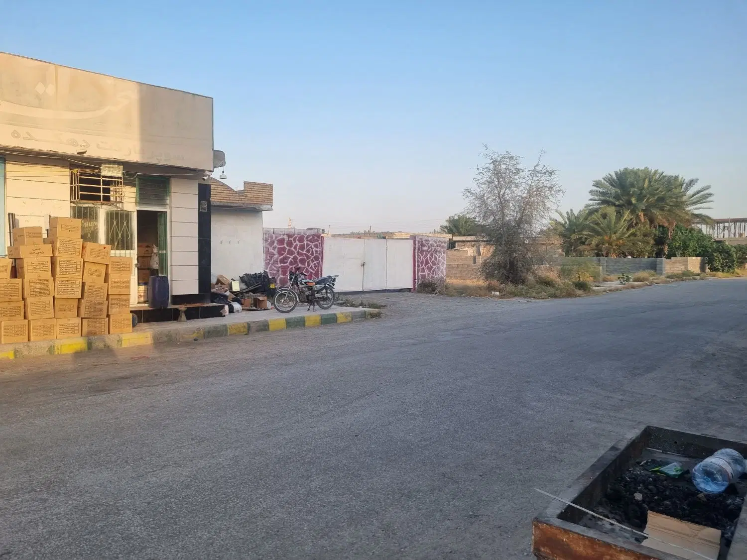 زمین مسکونی چاه شیرین