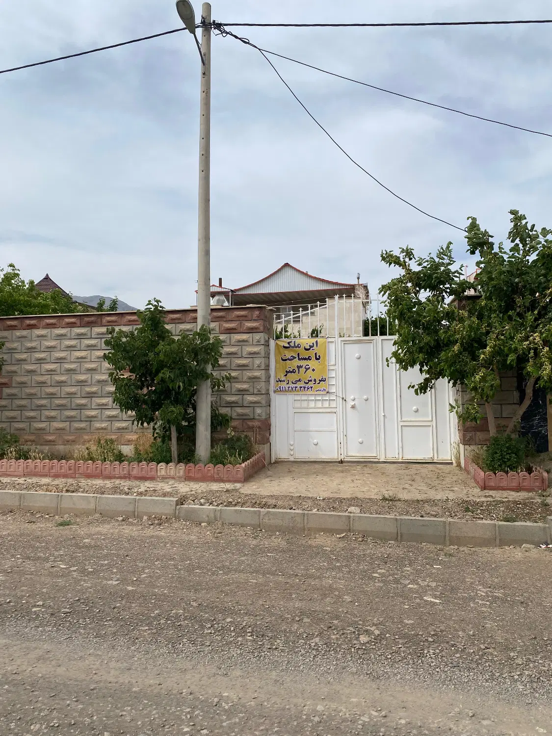 خانه ویلایی ۳۶۰متر فروش فوری روستای میغان