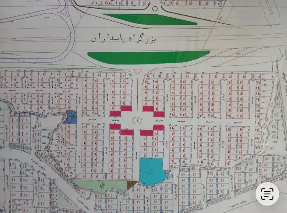 قطعه زمین مسکونی