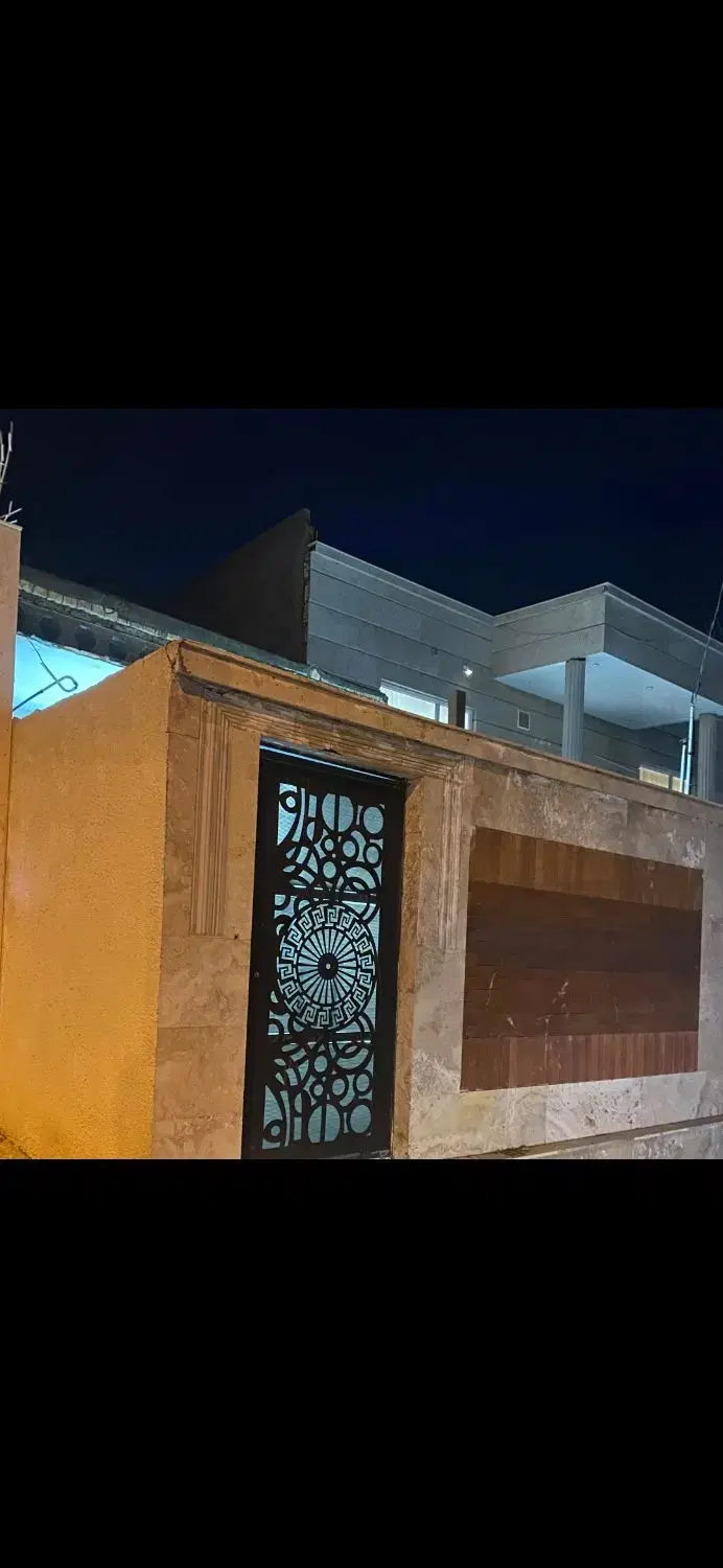 خانه ویلایی ۱۰۰متر اسکلت آهن دو ممر