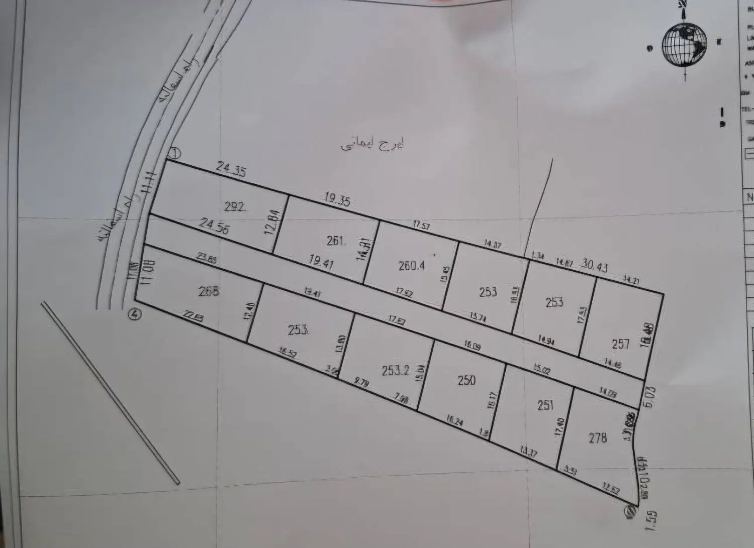 زمین باغات داخل طرح داخل طرح روستای دهنده