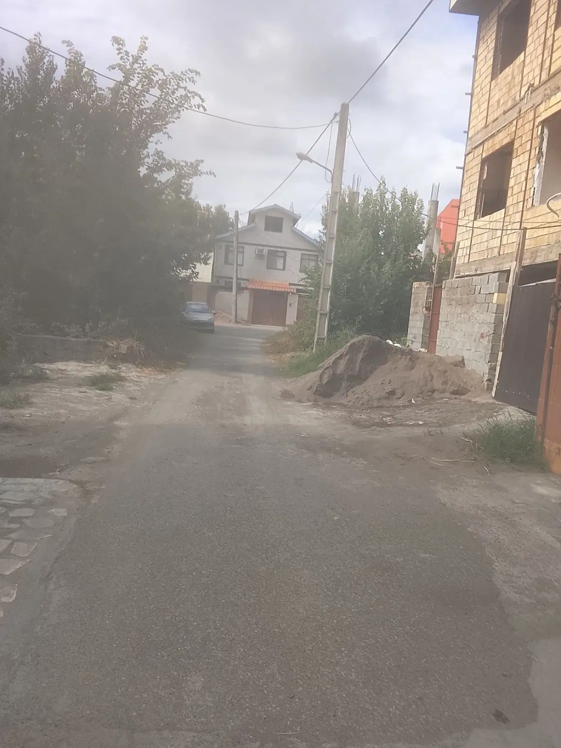 زمین مسکونی با بر خوب و مناسب