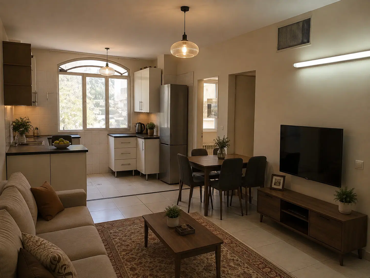 ۵۵ متر_۲خواب_شهران شمالی