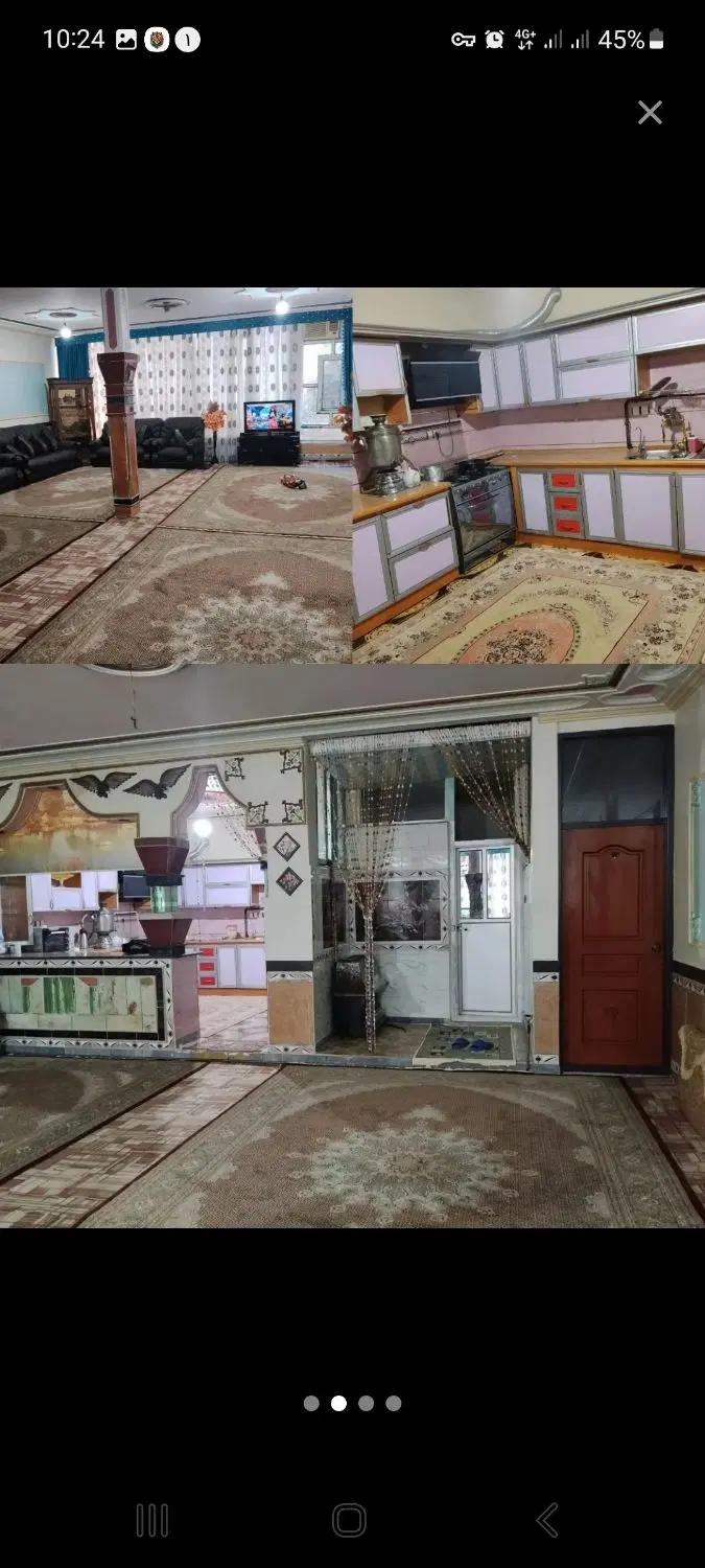 خانه دوطبقه حیات دار