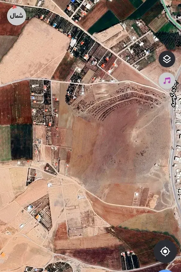 زمین خانه باغ کوسه