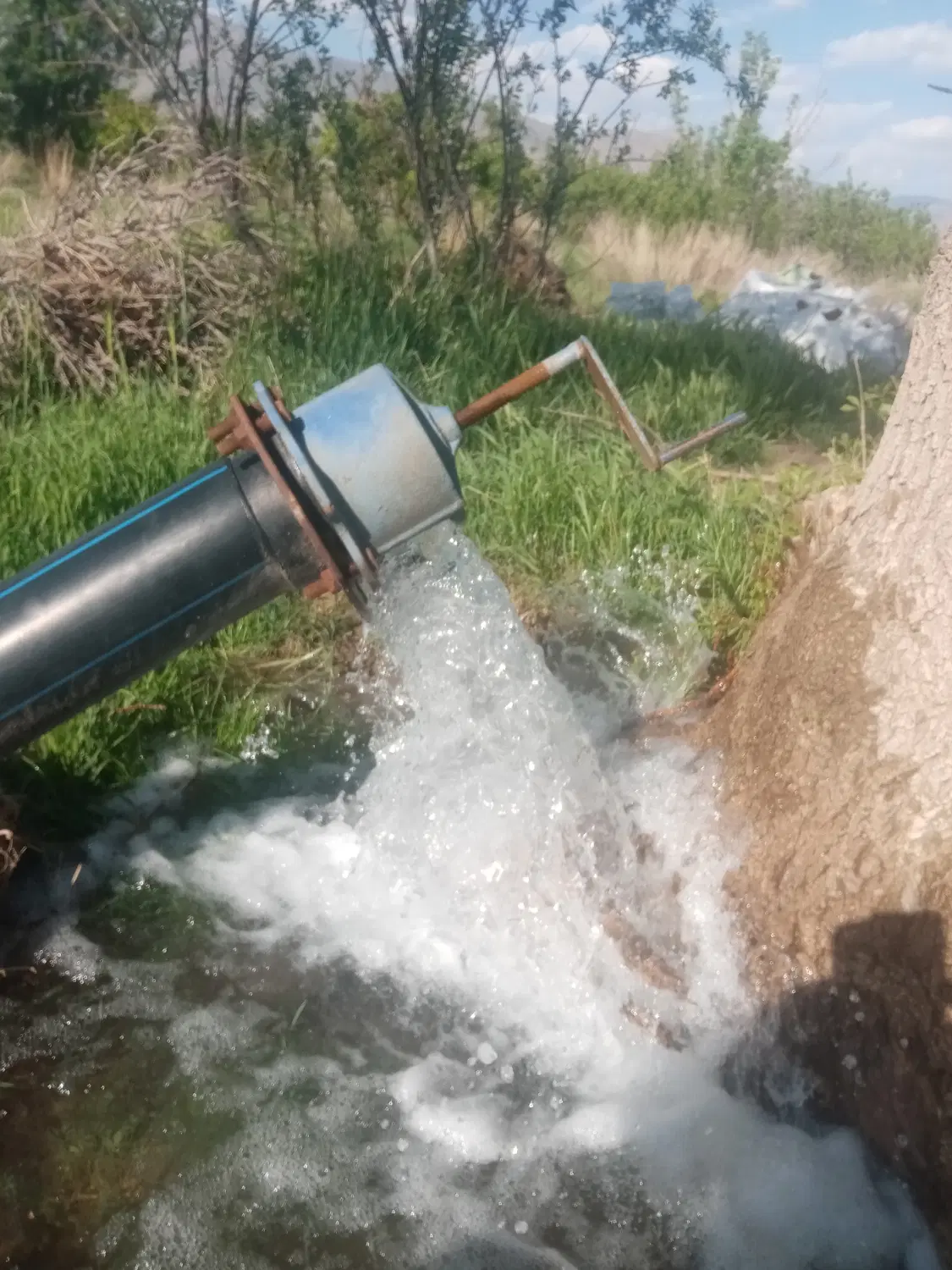 زمین 4000متری با 4.5 ساعت آب ملکی