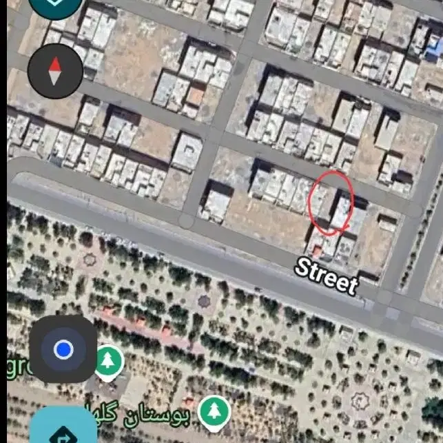 زمین مسکونی جنوبی