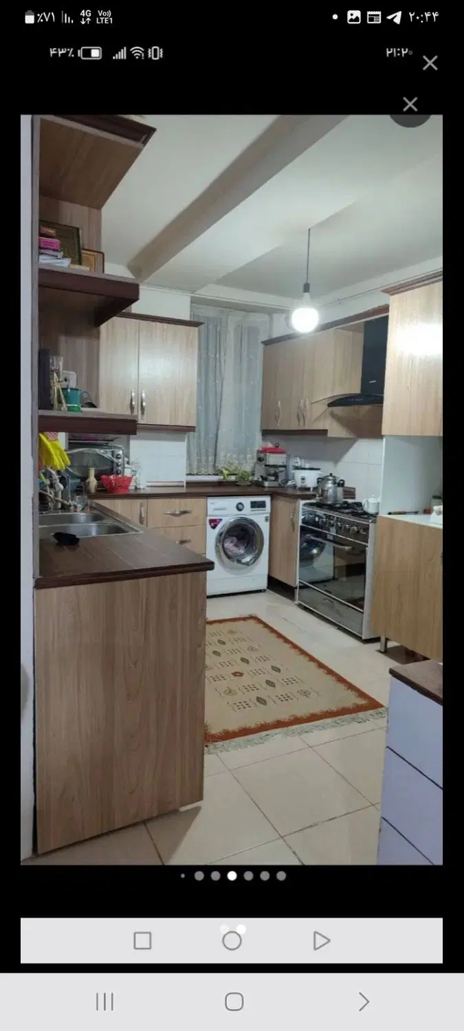 آپارتمان ۹۰متری هر دو اتاق دارای کمد دیواری