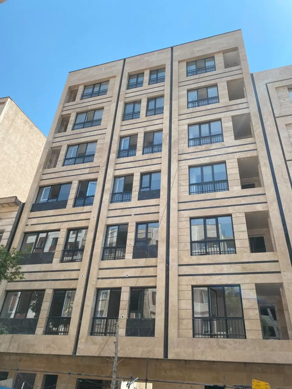 فروش اپارتمان نوساز  ۳ خواب ۱۲۰ متر دوکله