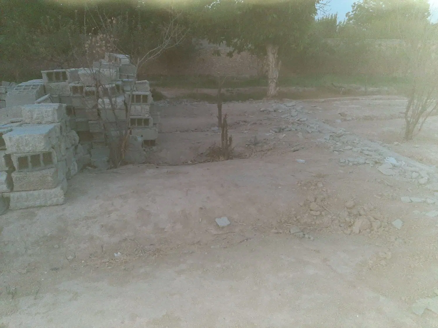 زمین در روستای ریحان
