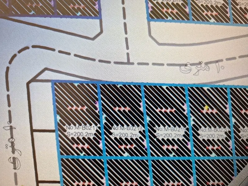 ثمین ۳ خیابان ۱۰ متری ۲۰۰متر ۳دانگ