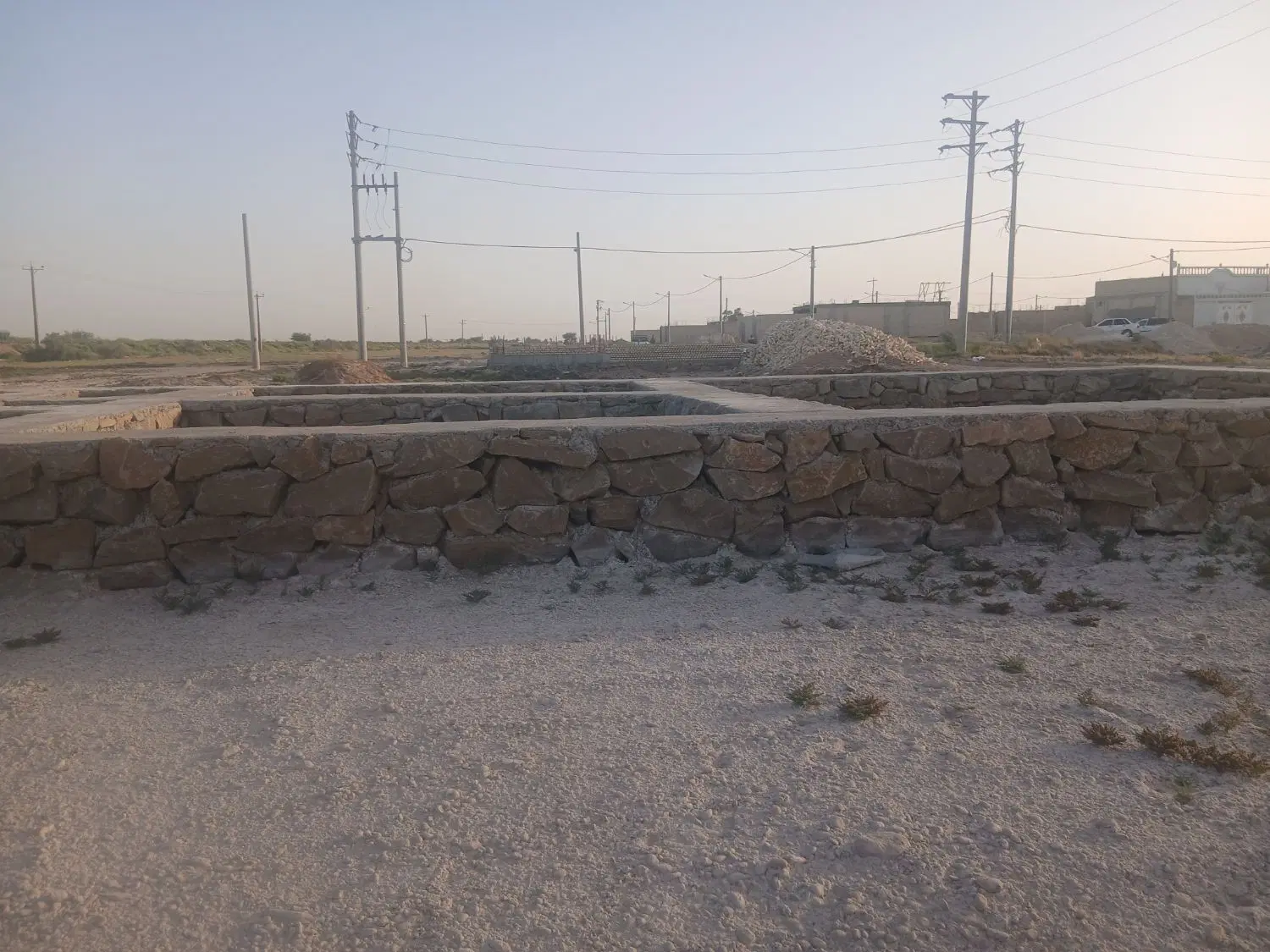 زمین به مساحت ۱۵۵