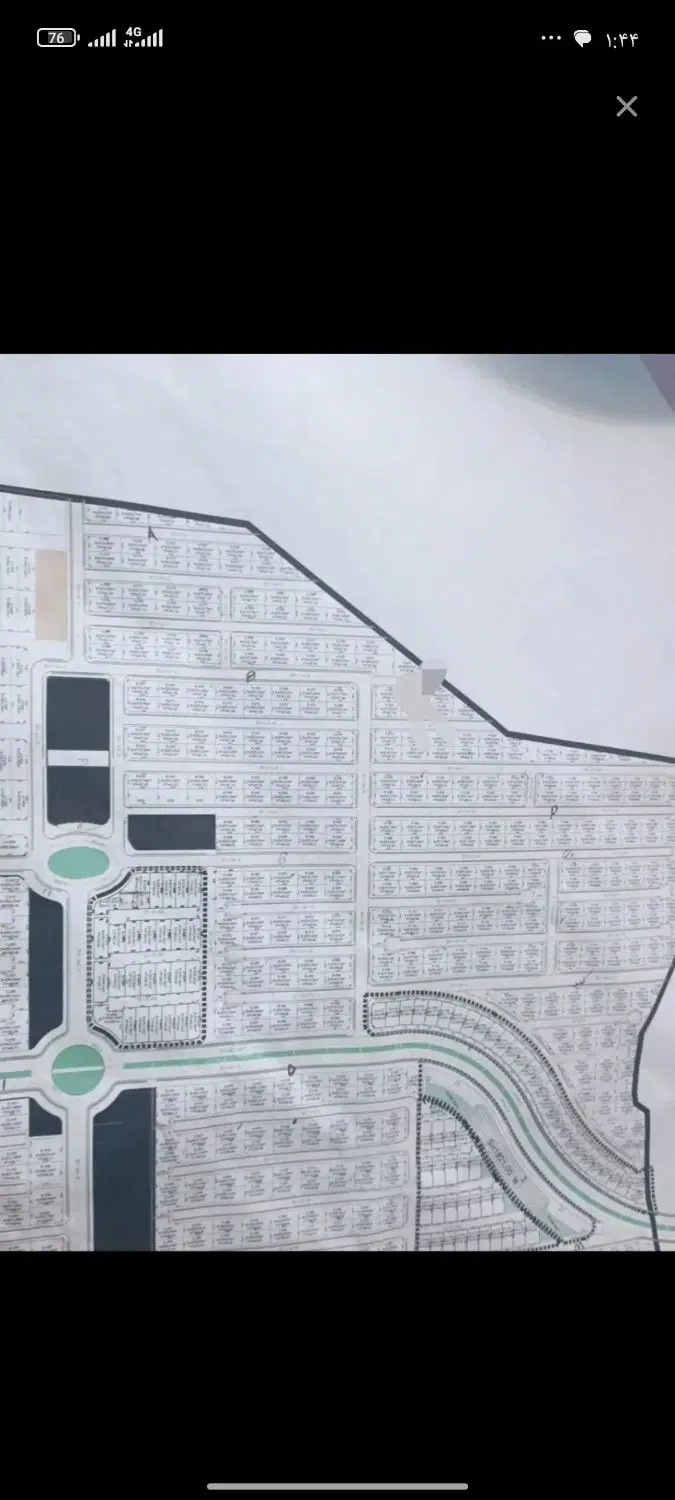 زمین پگاه رزم آوران بلوک F