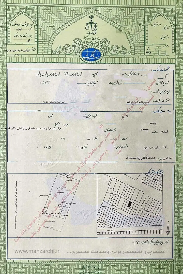 زمین سند تک برگ