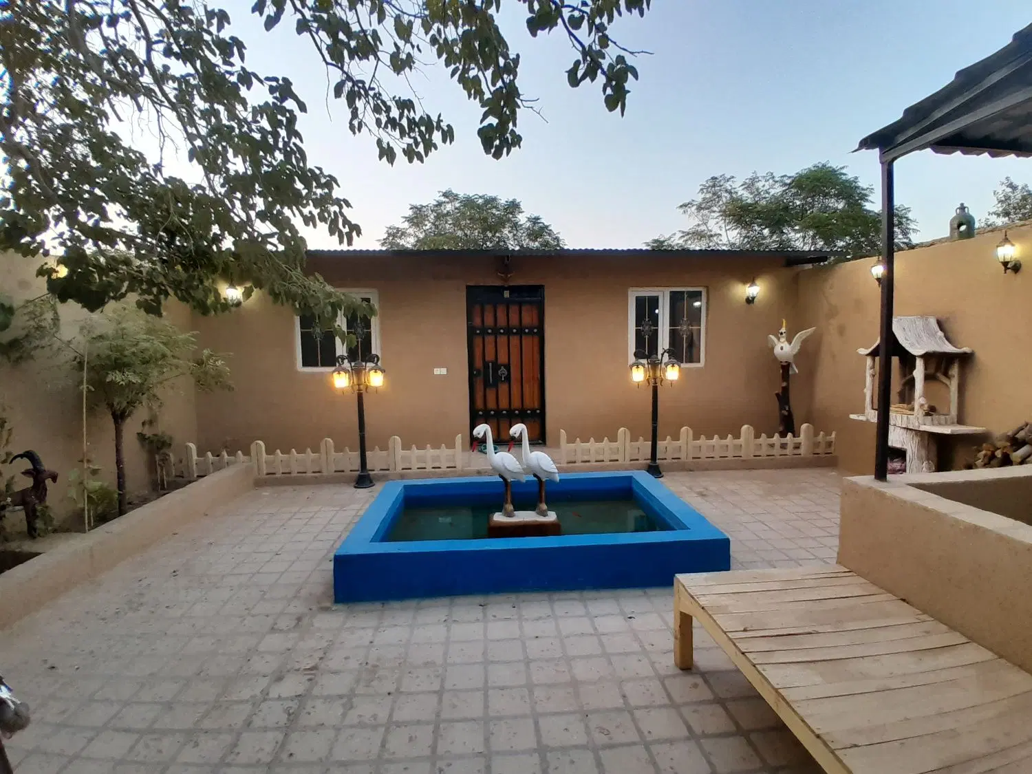 باغچه خونه باغ سنتی سند تک برگ (میدان بسیج)
