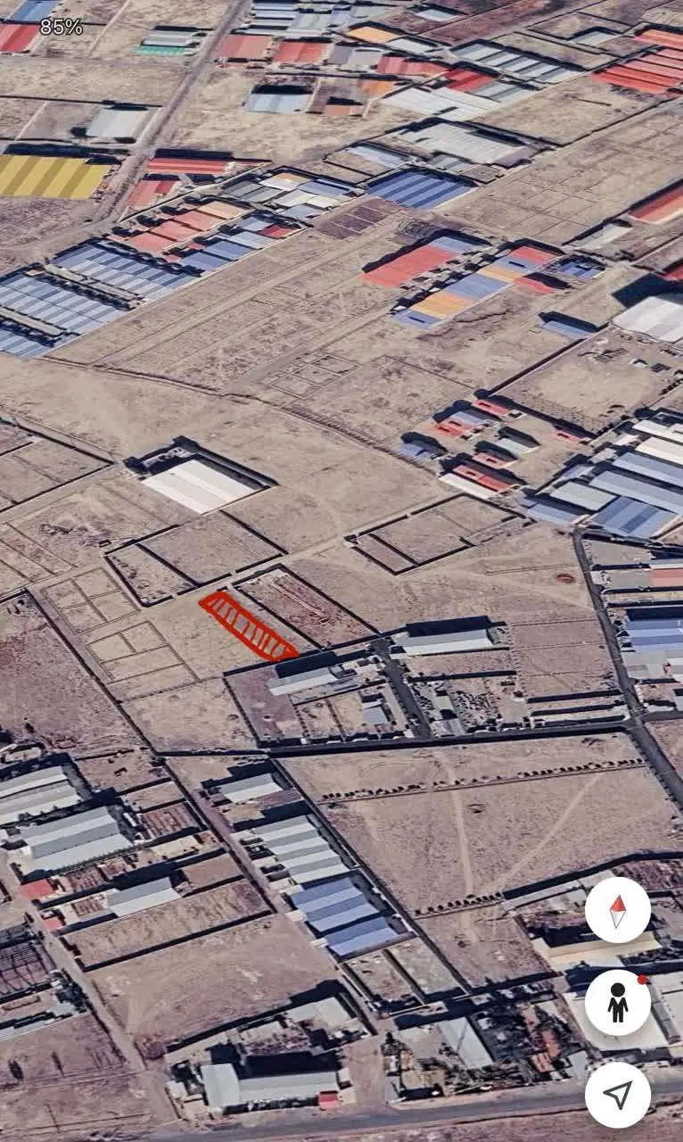 زمین در شهرک صنعتی صفادشت