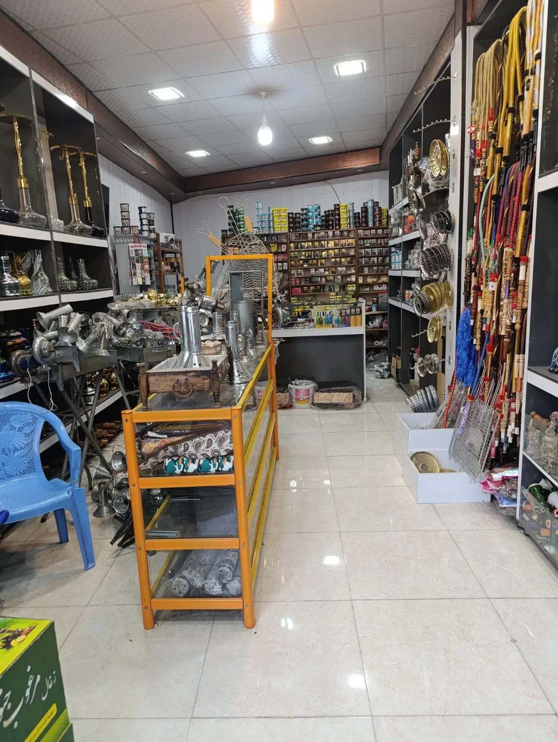 واگذاری مغازه قلیانی با تمام امکانات