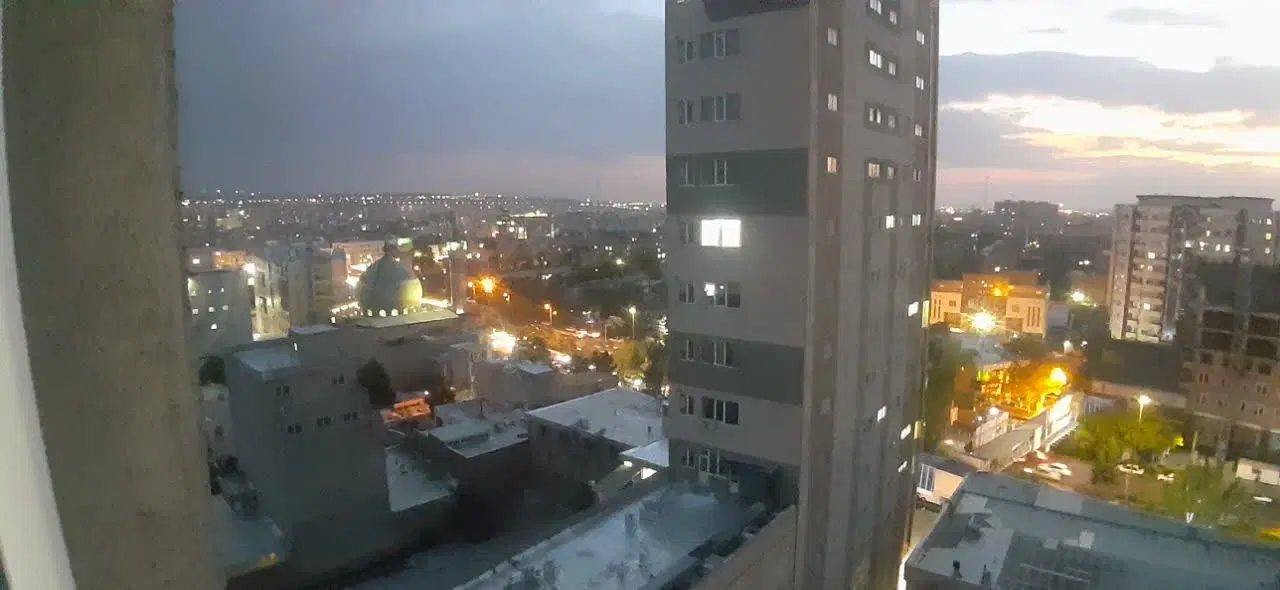 نصف راه برج ۲ قلوی مهدیه