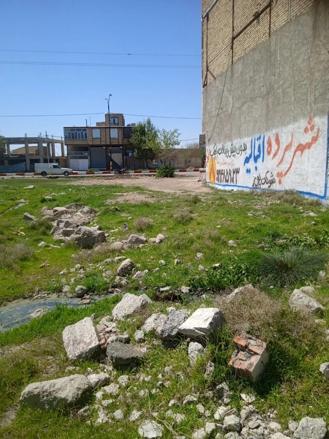 زمین مسکونی تجاری