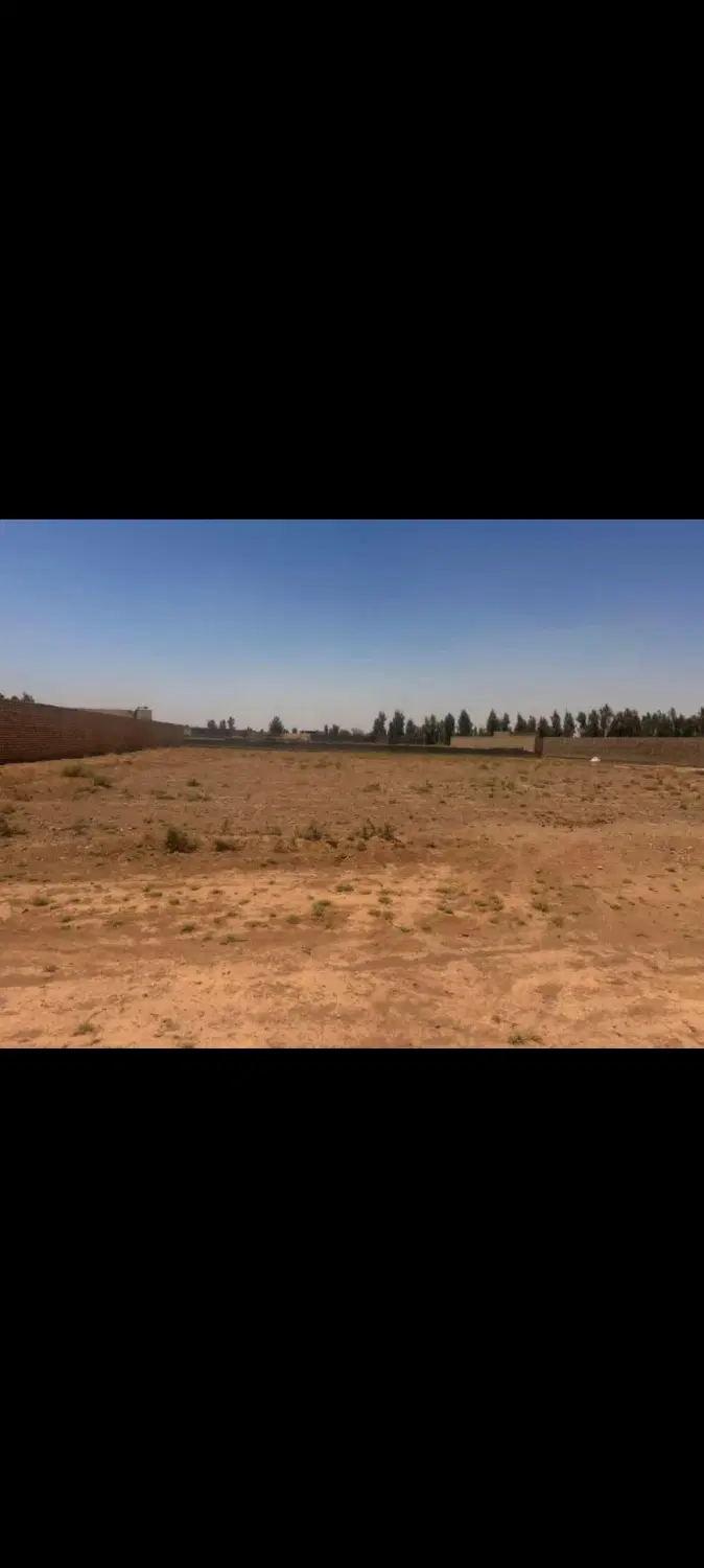 زمین کشاورزی در روستای سن سن کاشان