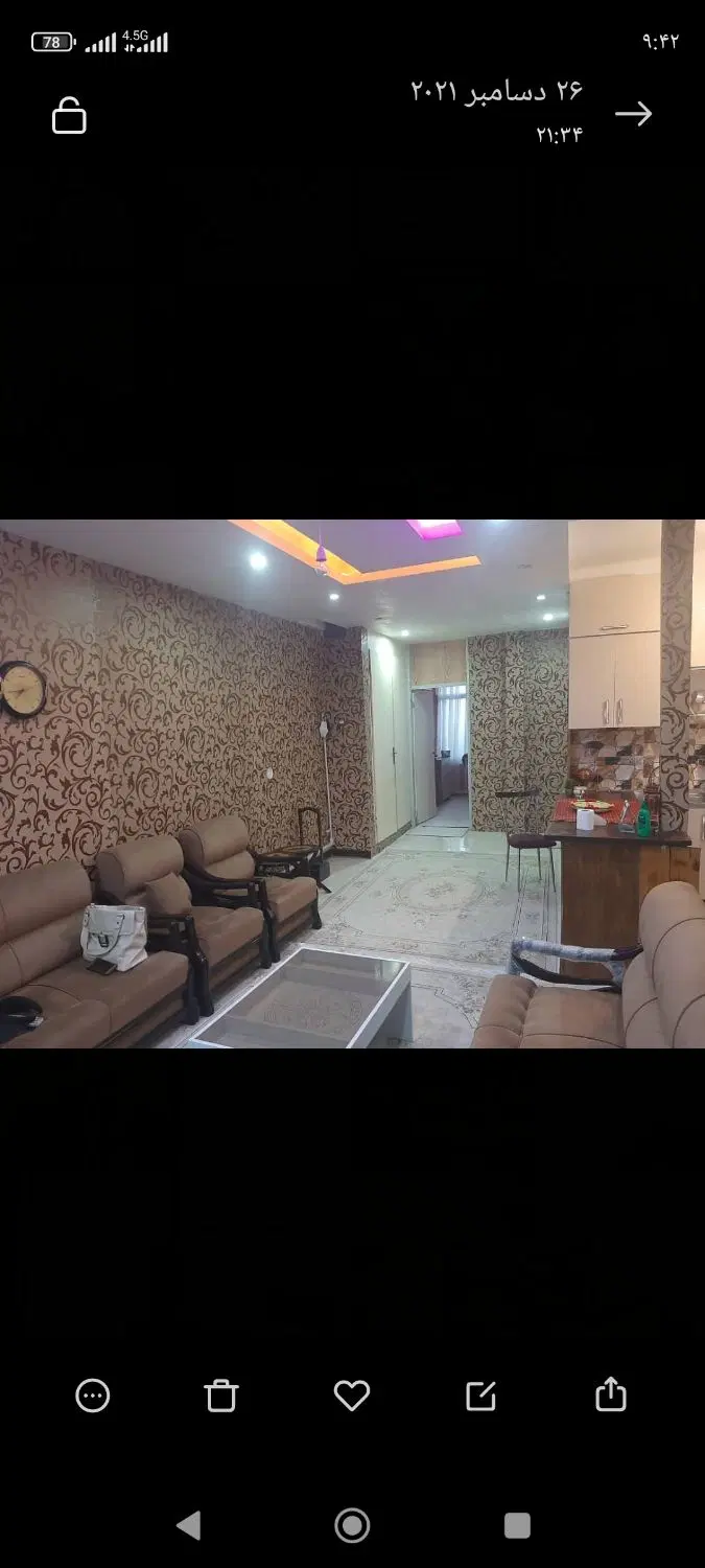 اجاره آپارتمان تک خوابه
