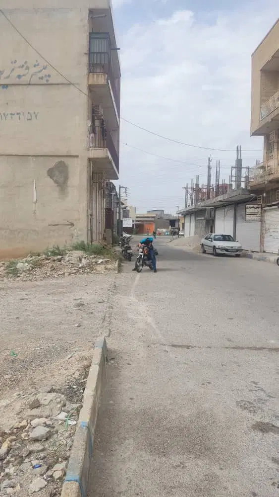 زمین مسکونی تجاری پشت بازار شهرداری جدید خورموج