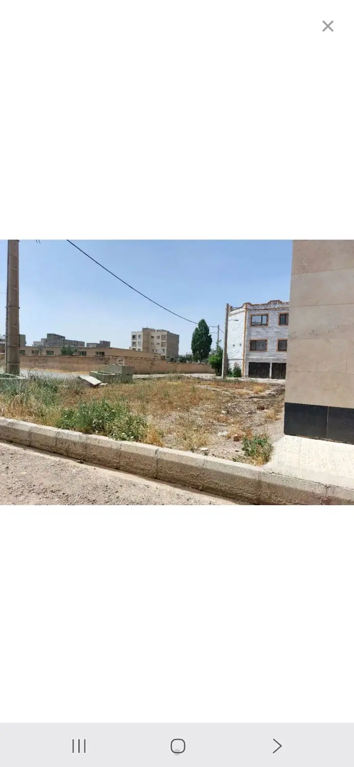 ۱۶۰ زمین بابهر ۹ خیابان ۱۶ متری موسوی