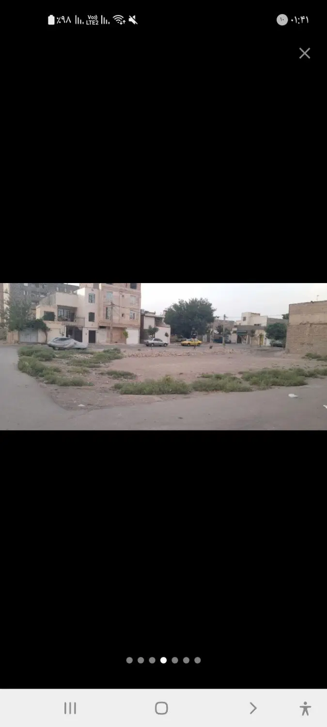 زمین 105متری باسندتک برگ