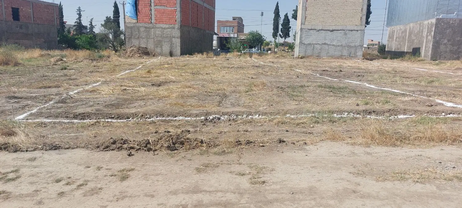 زمین مسکونی پشت مصلی آزادشهر