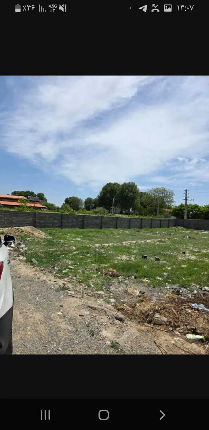 زمین ۶۰۰متری در مهندسی زراعی محمدشهر
