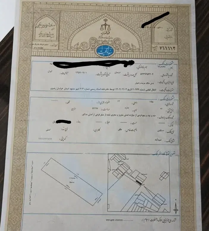 ۶۰متری_طبقه اول _راه جدا _توس ۹۷الزهرا ۴۱_سند دار