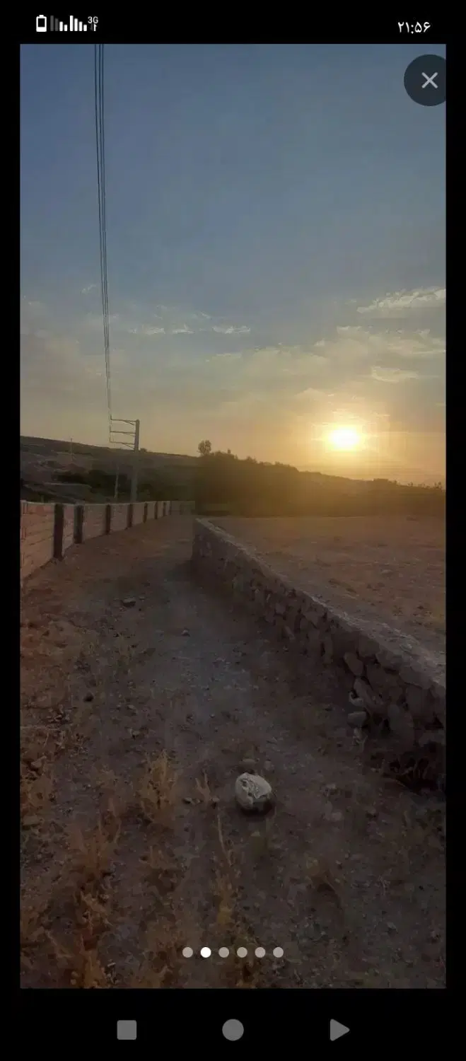 زمین 370 متری در روستای تبنق