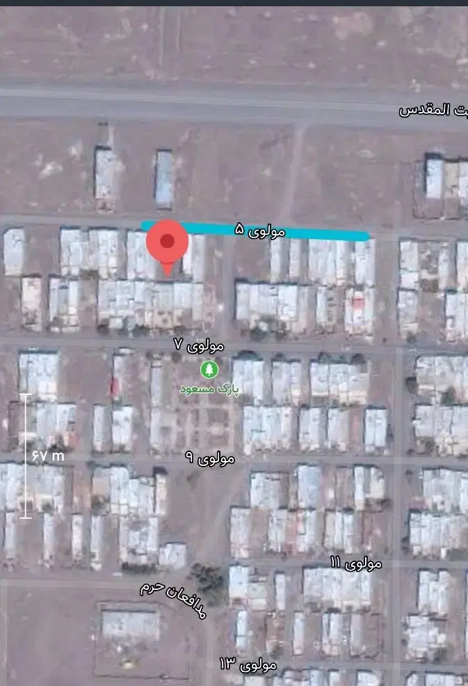 زمین ۱۲۵ متری توحیدشهر فاز۲