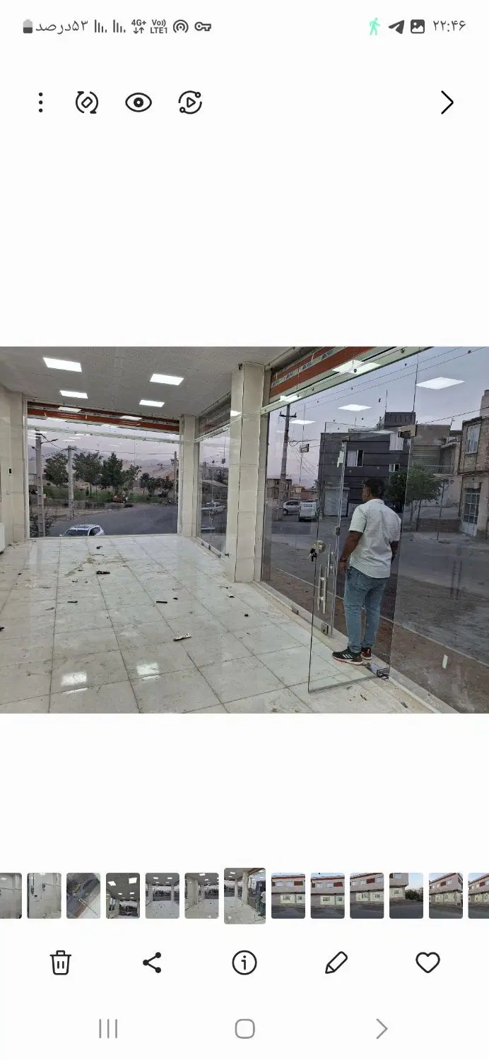 ۱۰۰ متر مغازه تجاری با سند تفکیک در چهار دهنه