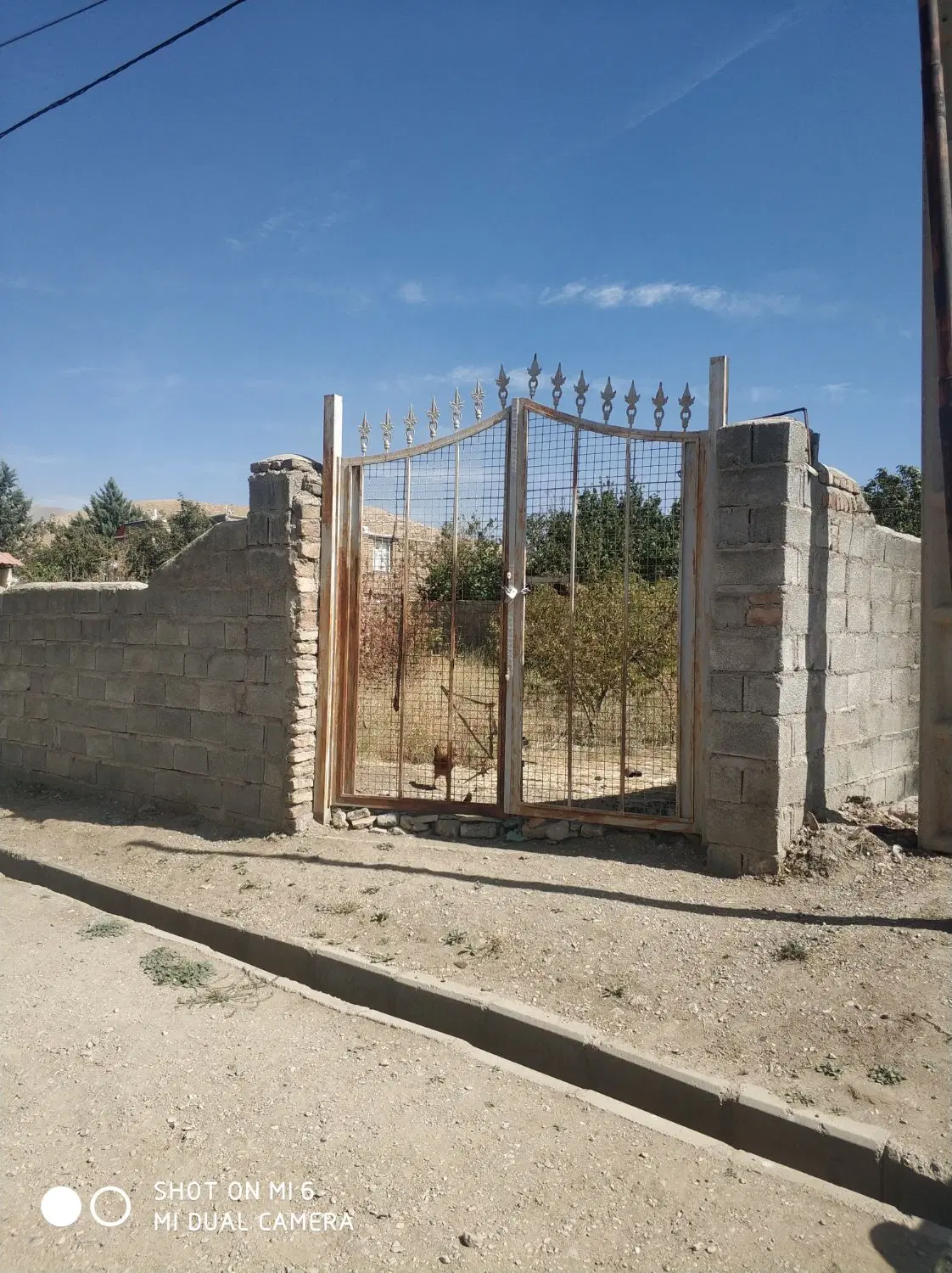 زمین مسکونی ترشاب با سند