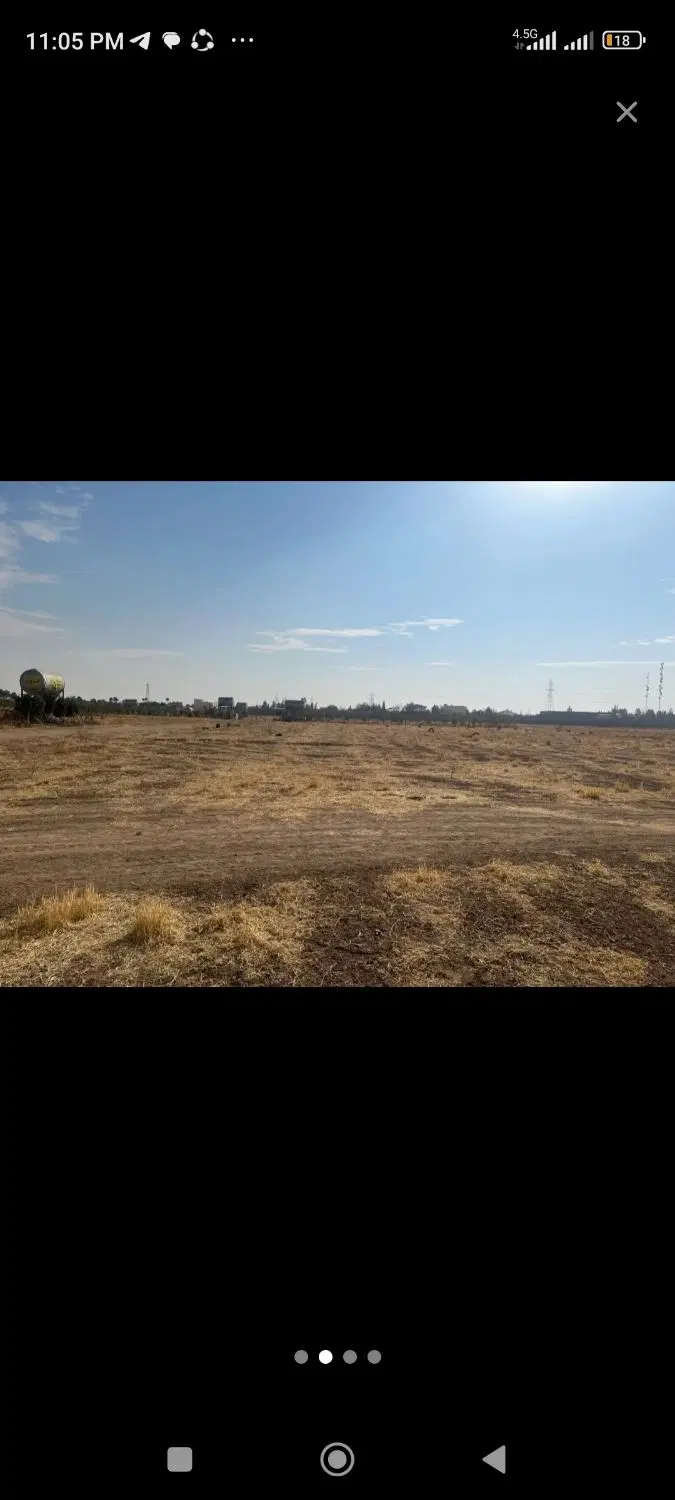 زمین زراعی واقع درهفت سنگان شمالی