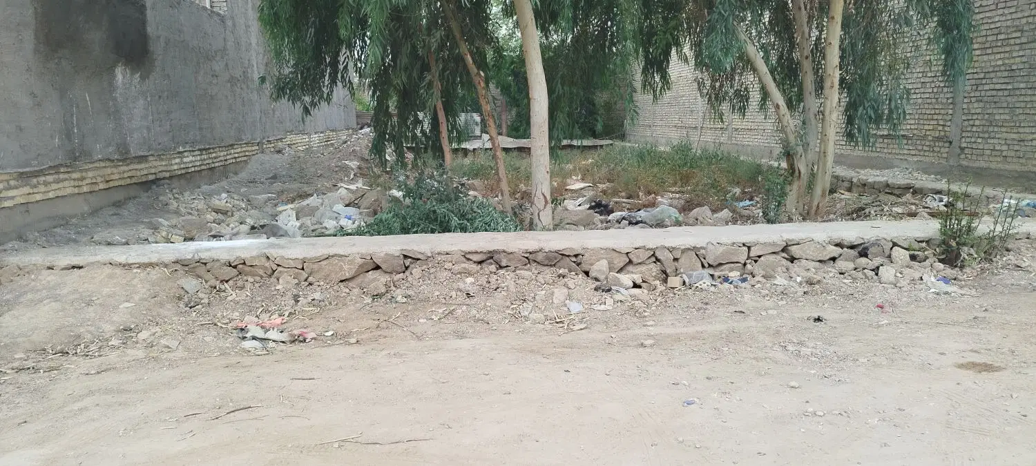 زمین 250 متری سیدخلف سنگ‌کاری شده