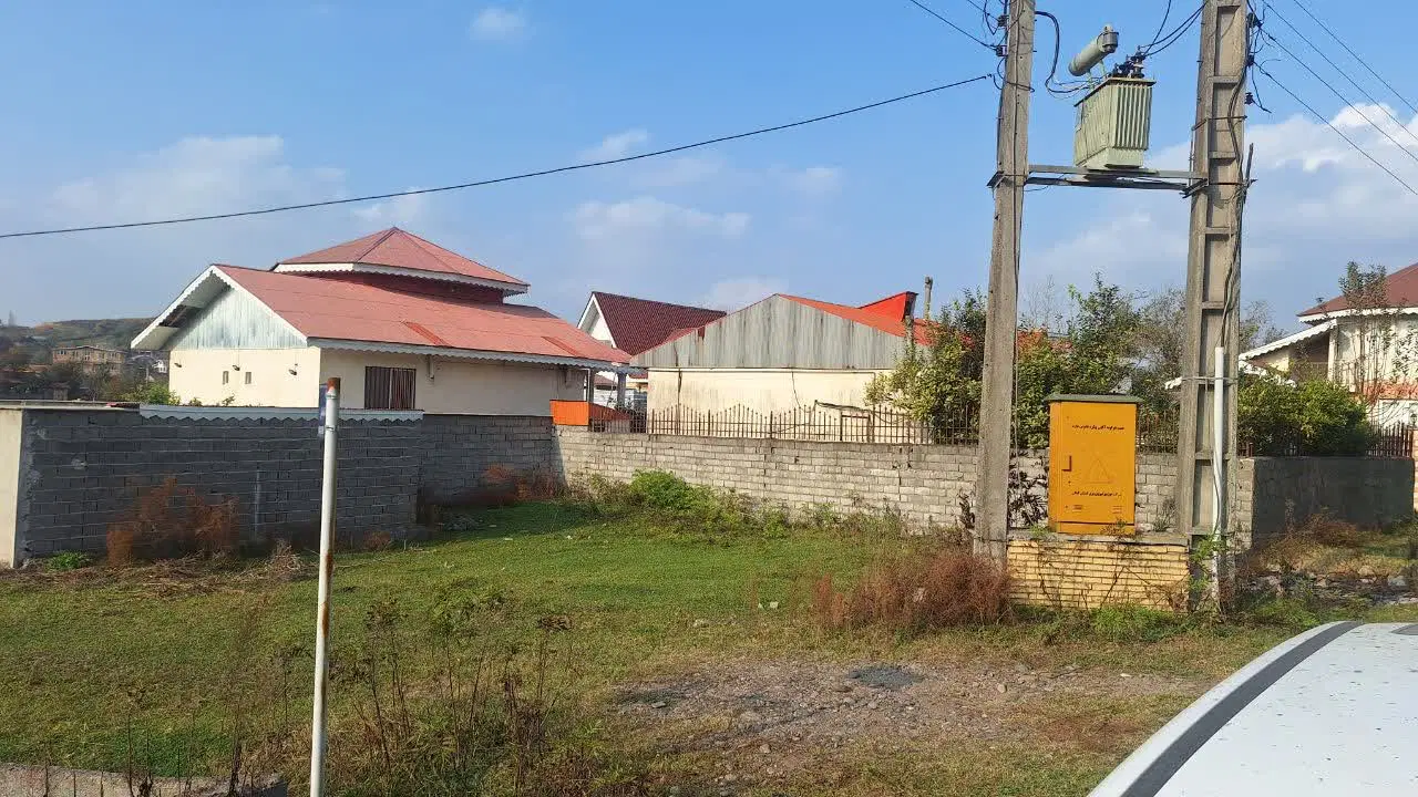 زمین در سیاهکل روستای لیش