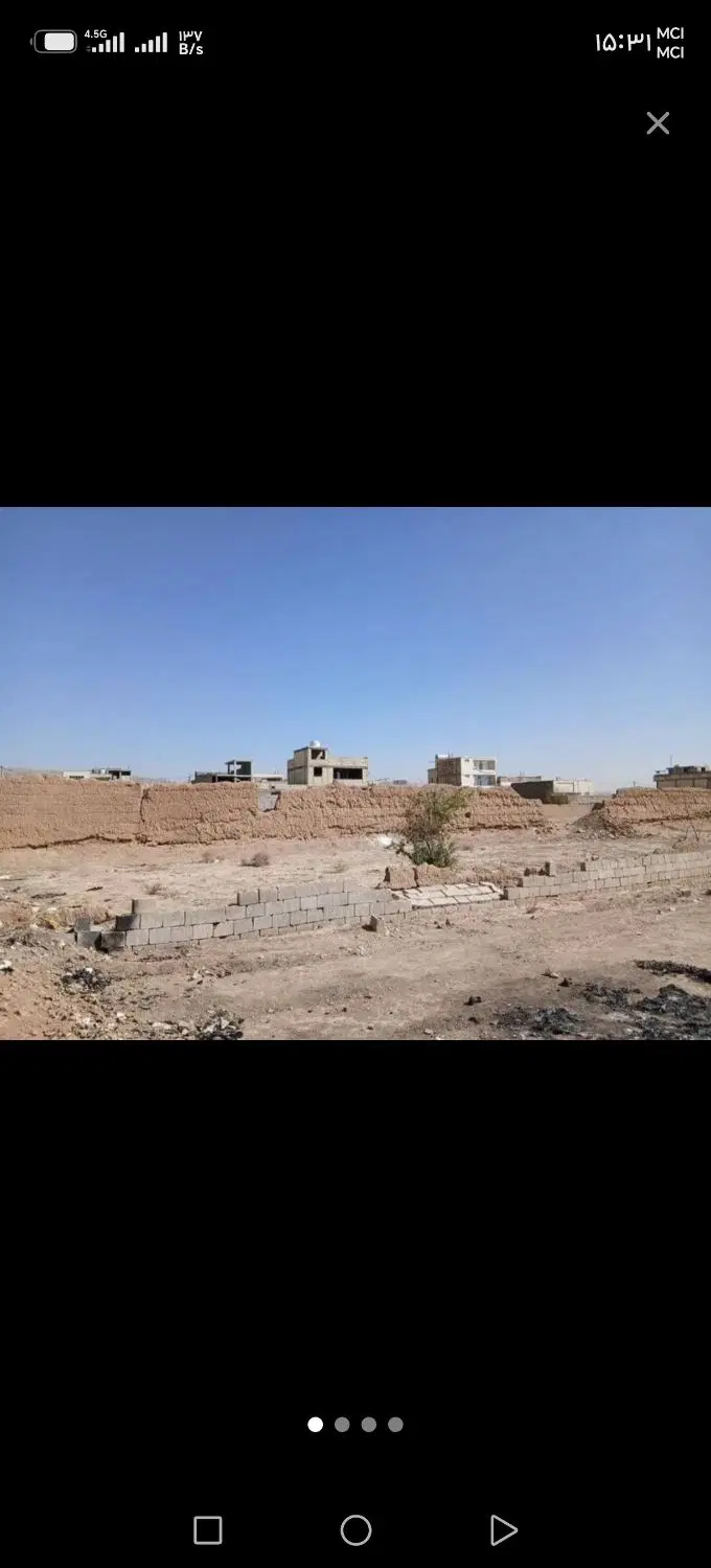 زمین 177متری کوچه بامداد