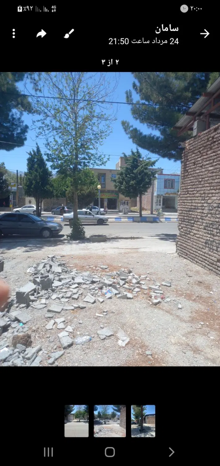 یک جا مغازه مسکونی تجاری لب بلوار اصلی