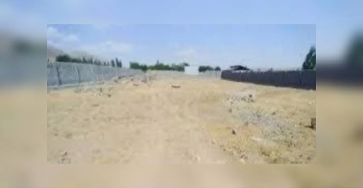 زمین باغچه چهار طرف محصور بن جعفر