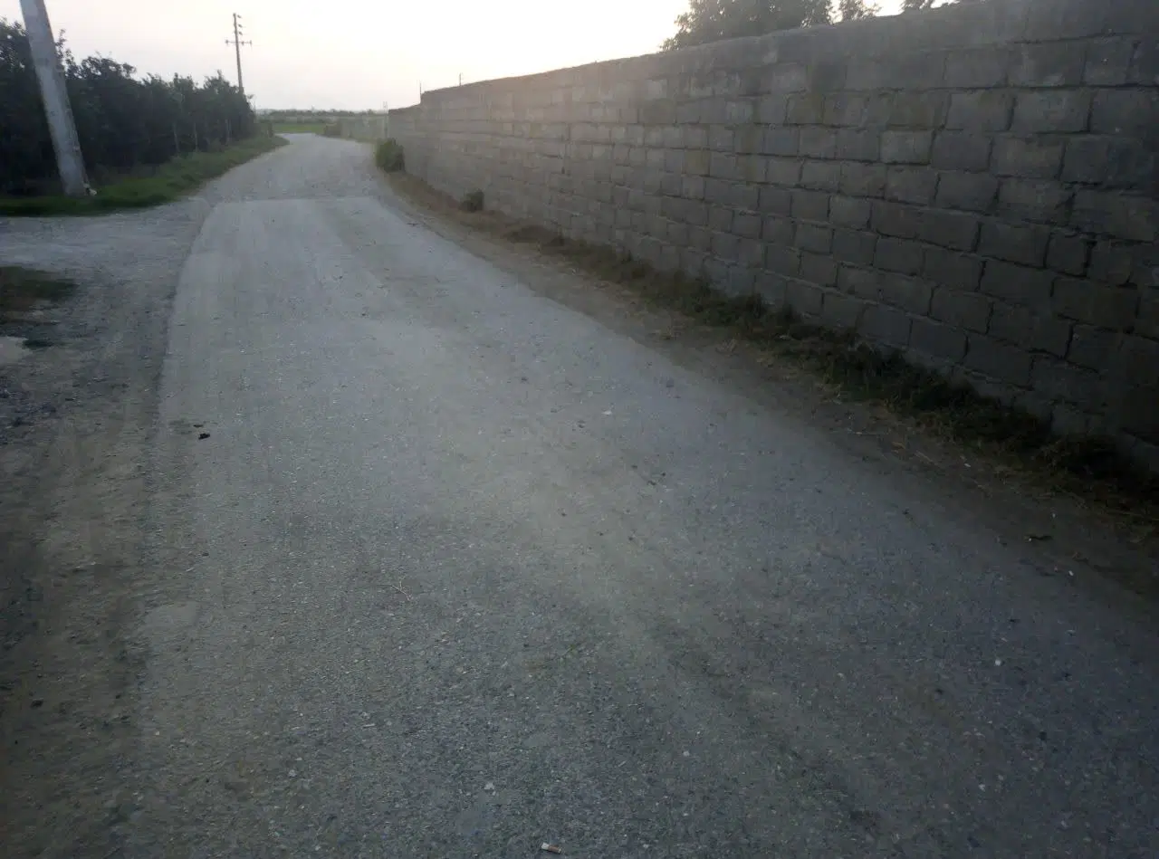 هزار متر زمین با کاربری باغی