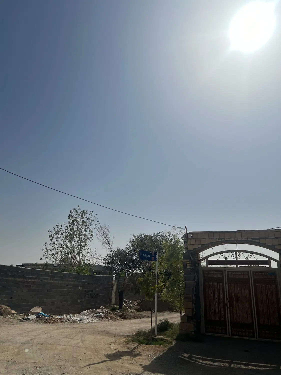 زمین مسکونی حسینیه۶