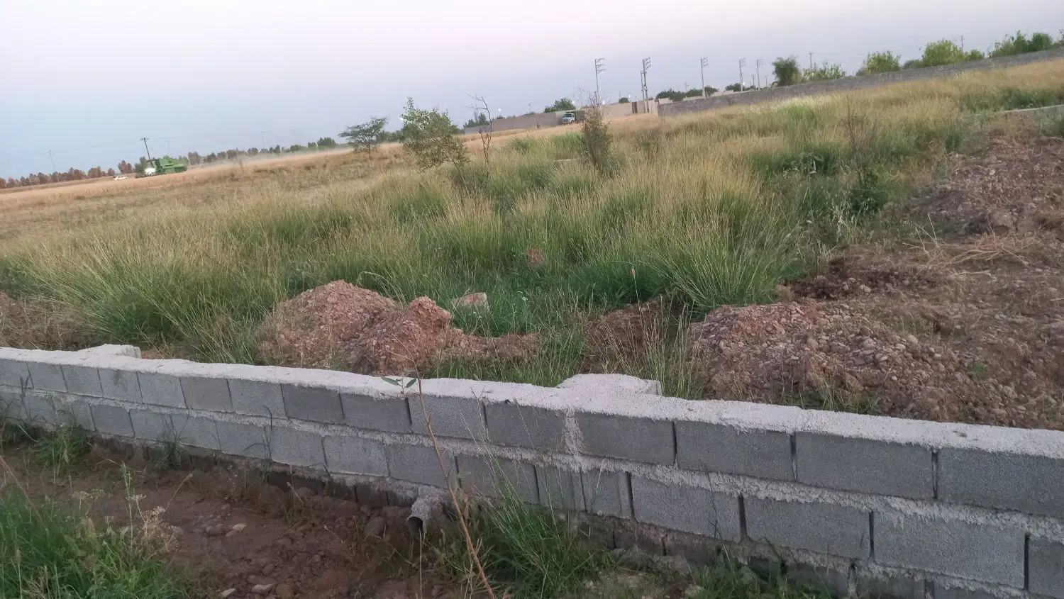 زمین باغچه