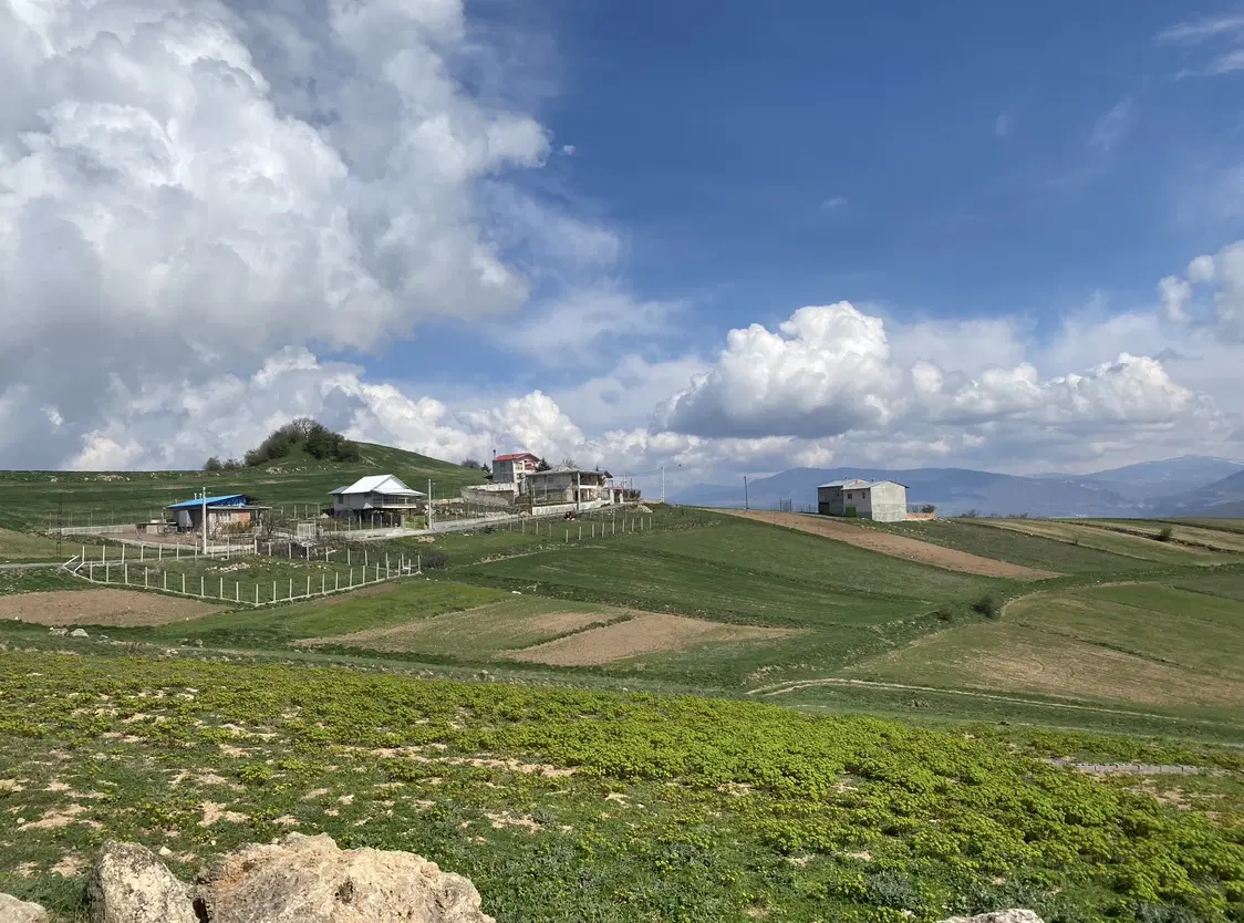 زمین ییلاقی در هزارجریب مازندران- گلوگاه - نیالا