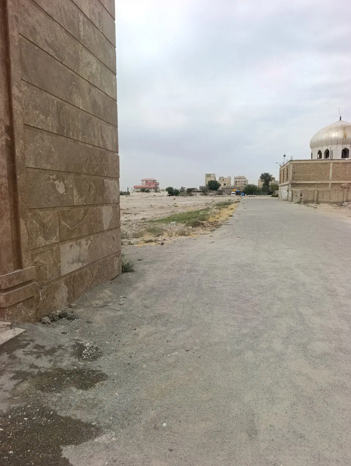زمین مسکونی 168متر