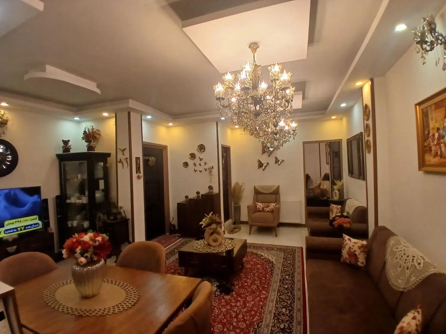 ۶۴ متر واحد تمام بازسازی شده