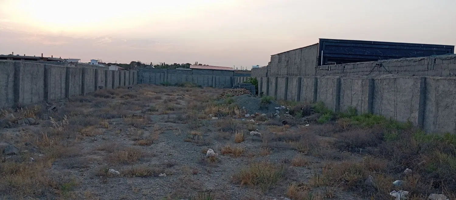 ۱۱۰۰متر کارگاهی وباغچه ای دانش غربی